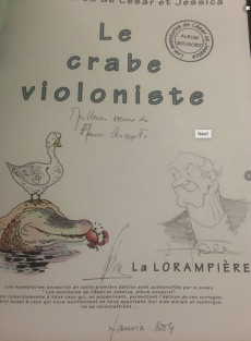 Extrait de César, Jessica et les autres (Les aventures de) -10- Le Crabe Violoniste