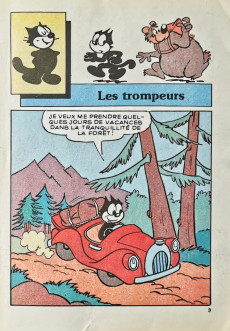 Extrait de Félix le Chat (2e Série - Editions du Château) -23- Les trompeurs