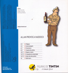 Extrait de Figuras de Tintin (A Coleção Oficial) -15- Allan provoca Haddock