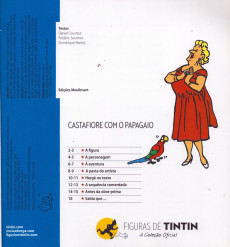 Extrait de Figuras de Tintin (A Coleção Oficial) -21- Castafiore com o papagaio