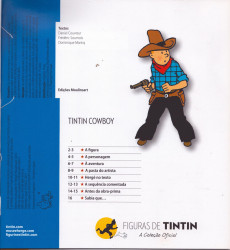 Extrait de Figuras de Tintin (A Coleção Oficial) -30- Tintin cowboy