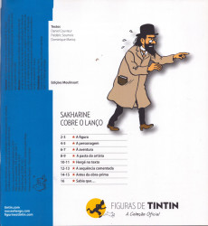 Extrait de Figuras de Tintin (A Coleção Oficial) -36- Sakharine cobre o lanço