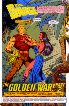 Extrait de Doc Savage Vol.2 (DC Comics - 1988) -10- The Golden God Part 2