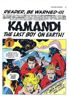 Extrait de Kamandi, The Last Boy On Earth (1972) -INT2- Volume 2
