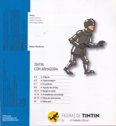 Extrait de Figuras de Tintin (A Coleção Oficial) -42- Tintin com armadura