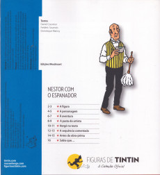 Extrait de Figuras de Tintin (A Coleção Oficial) -44- Nestor com o espanador