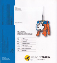 Extrait de Figuras de Tintin (A Coleção Oficial) -45- Milu com o escafandro lunar