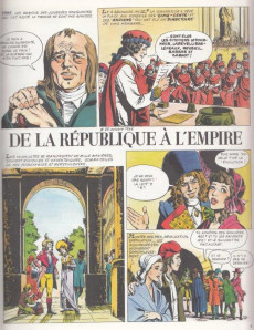 Extrait de Histoire de France en bandes dessinées -Rec17- Napoléon 1er