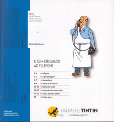 Extrait de Figuras de Tintin (A Coleção Oficial) -54- O senhor Sanzot ao telefone