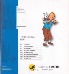 Extrait de Figuras de Tintin (A Coleção Oficial) -63- Tintin carrega Milu