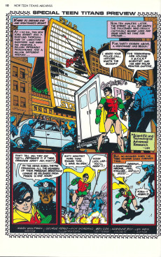 Extrait de DC Archive Editions-The New Teen Titans -1- Volume 1