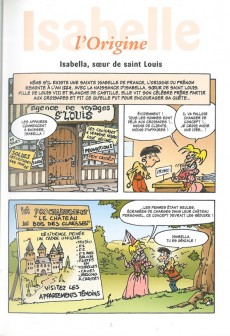 Extrait de L'encyclopédie des Prénoms en BD -4- Isabelle