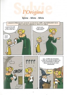 Extrait de L'encyclopédie des Prénoms en BD -10- Sylvie