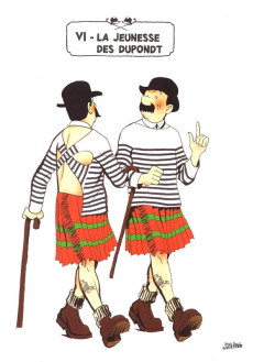 Extrait de Tintin - Divers -1997/10- Le Dupondt sans peine