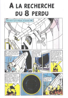 Extrait de Tintin - Pastiches, parodies & pirates -Pir2023- À la recherche du 8 perdu