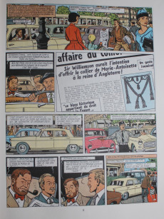 Extrait de Blake et Mortimer (Les aventures de) (Historique) -9c1977- L'Affaire du collier