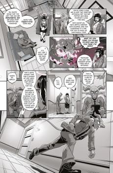 Extrait de Mirka Andolfo's Sweet Paprika : Black, White & Pink (Images Comics - 2023) -1- Issue #1