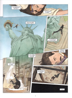Extrait de Les bâtisseurs -2- Bartholdi - La statue de la Liberté