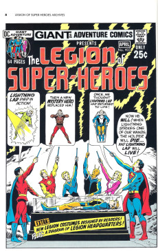 Extrait de DC Archive Editions-Legion of Super-Heroes -10- Volume 10