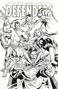 Extrait de Artist's Edition (IDW - 2010) -69- Kevin Nowlan's Marvel Heroes - Artist's Edition