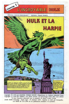 Extrait de Hulk (3e Série - Arédit - Gamma) -7- Hulk et la Harpie