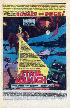 Extrait de Howard the Duck (1976) -23- Star Waaugh!