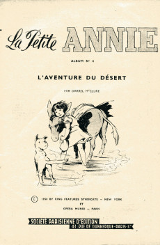 Extrait de La petite Annie -4- L'aventure du désert