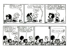 Extrait de Mafalda (Dom Quixote) (A l'italienne) -5- Mafalda vai ter um irmão