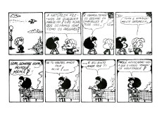 Extrait de Mafalda (Dom Quixote) (A l'italienne) -9- Que vida Mafalda