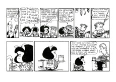 Extrait de Mafalda (Dom Quixote) (A l'italienne) -11- Ai, esta Mafalda!...