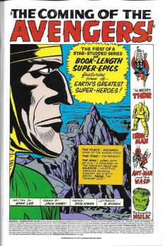 Extrait de Avengers Vol.1 (1963) -1FS- The Coming of the Avengers !