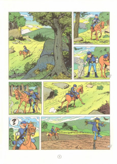 Extrait de Les tuniques Bleues -34- Vertes années