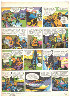 Extrait de Flash Gordon / Guy l'Éclair (Hachette) -2a1974- L'île à double face