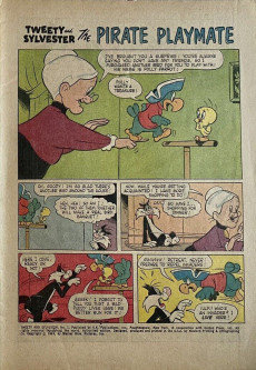 Extrait de Tweety and Sylvester (Gold Key - 1963) -1- Issue #1