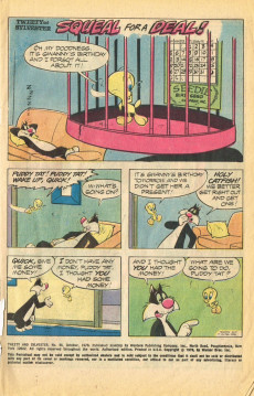 Extrait de Tweety and Sylvester (Gold Key - 1963) -86- Issue #86