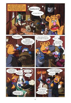 Extrait de BD Disney -19- Muppet - Sherlock Holmes
