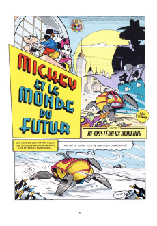 Extrait de BD Disney -23- Mickey et le monde du futur