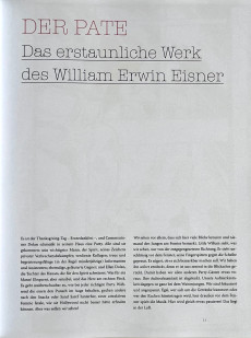 Extrait de (AUT) Eisner (en allemand) - Will Eisner - Graphic Novel Godfather