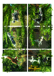 Extrait de Les aventures des Acro-pattes -1- Quête virale à la chinoise