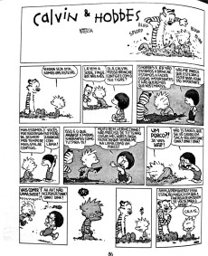Extrait de Calvin & Hobbes (en portugais) -11- A Noite da Grande Vingança