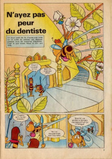 Extrait de Maya l'abeille (Rhodania - Le joyeux illustré) -12- N'ayez pas peur du dentiste