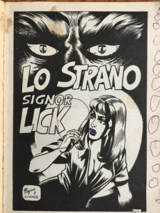 Extrait de Satanik (Corno) -74- Lo Strano Signor Lick
