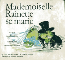 Extrait de Mini-Livres Hachette -80- Mademoiselle Rainette se marie