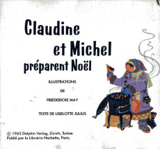 Extrait de Mini-Livres Hachette -84- Claudine et Michel préparent Noël