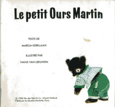 Extrait de Mini-Livres Hachette -89- Le petit Ours Martin