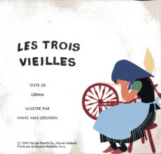 Extrait de Mini-Livres Hachette -105a1966- Les trois vieilles