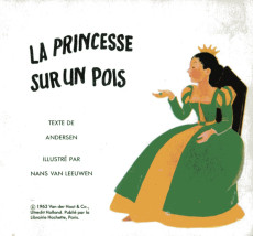 Extrait de Mini-Livres Hachette -107a1966- La Princesse sur un pois