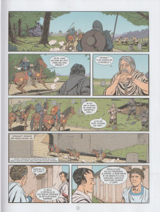 Extrait de Histoire de France en bande dessinée (Le Monde présente) -4- Clovis Roi des Francs 481 / 511