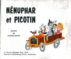 Extrait de Mini-Livres Hachette -117a1966- Nénuphar et Picotin