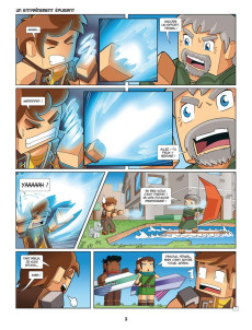 Extrait de Frigiel et Fluffy : Minefriends -1- Cocktail de pastèques et de Creepers